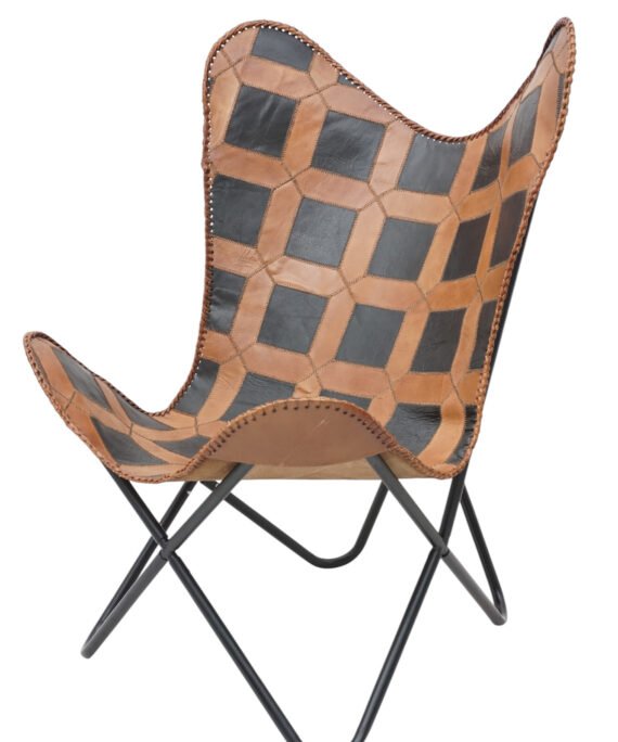 Geometric Nomad Butterfly Chair