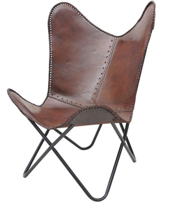 Vintage Noir Butterfly Chair