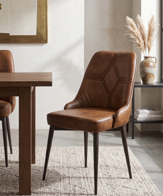 Heritage Leather Dining Chair