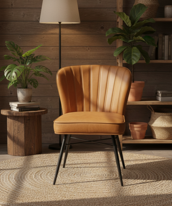 Florence Leather Lounge Chair
