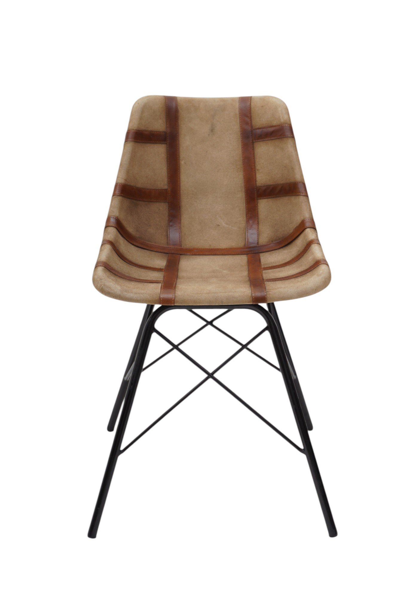 Sierra Leather & Suede Dining Chair - Image 2