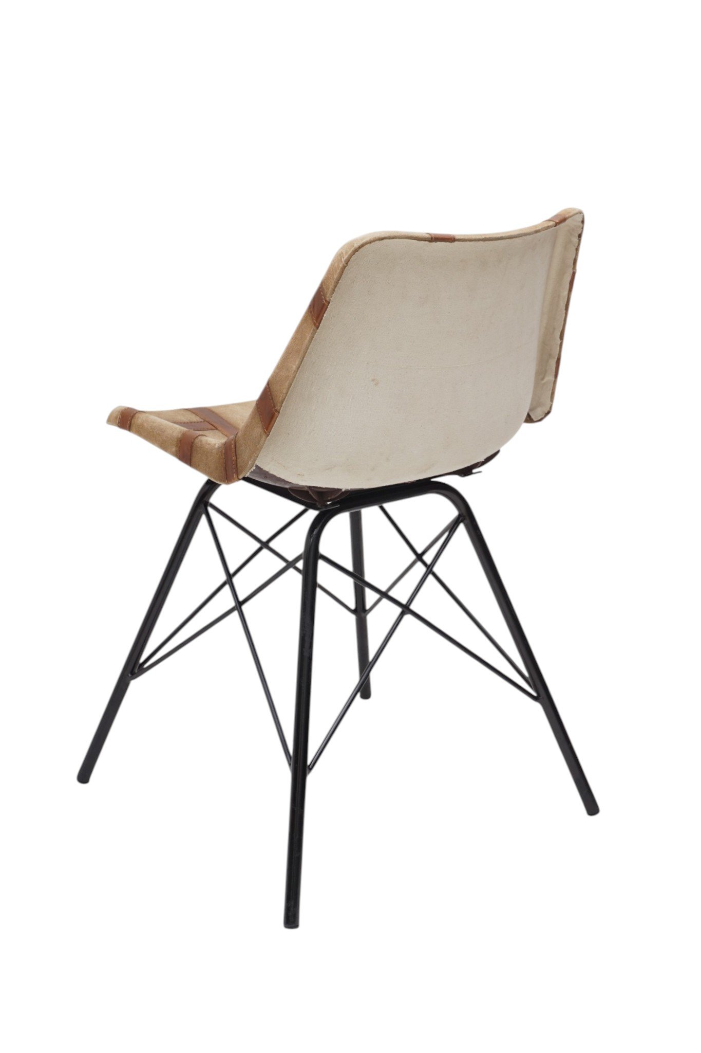 Sierra Leather & Suede Dining Chair - Image 3